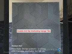Duurzame anti-glijden vergrendelde garagetijlen