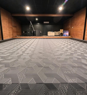 3D vergrendeling vinyl vloertegels Garage 0,7 inch dik ASTM D2047