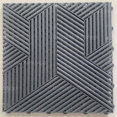 0.7 inch Garage Floor Tile Smooth Interlocking Garage Floor Tiles voor workshops