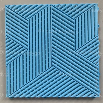 Drie-dimensionale UV-bestendige ontwerppatent Pp Garage vloer Heavy Duty Interlocking Installatie