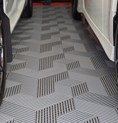 Anti impact garage vloer vierkanten OEM puzzel garage vloer
