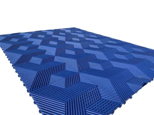 Vergrendelde tegels Garage Plastic Carpet Square voor Garage vloeren