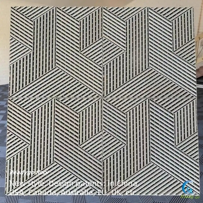 Vierkante grijze garagetegels Mat Plastic Interlocking Garage vloertegels