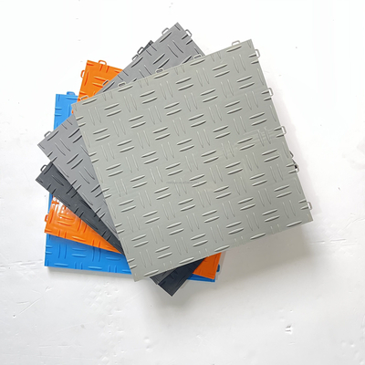 Interlocking Diamond Garage Floor Tile Commerciële Polypropyleen Garage Flooring